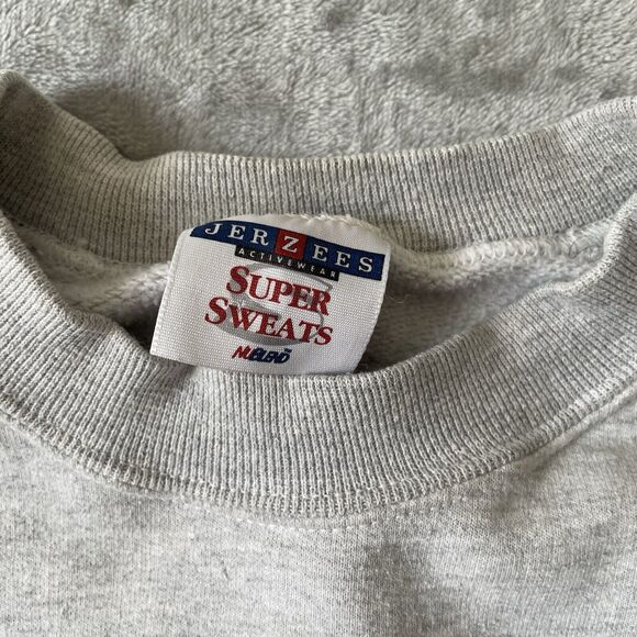 US Air Force Classic Pullover Sweatshirt Medium Vintage Army Military Jerzees - Picture 4 of 14